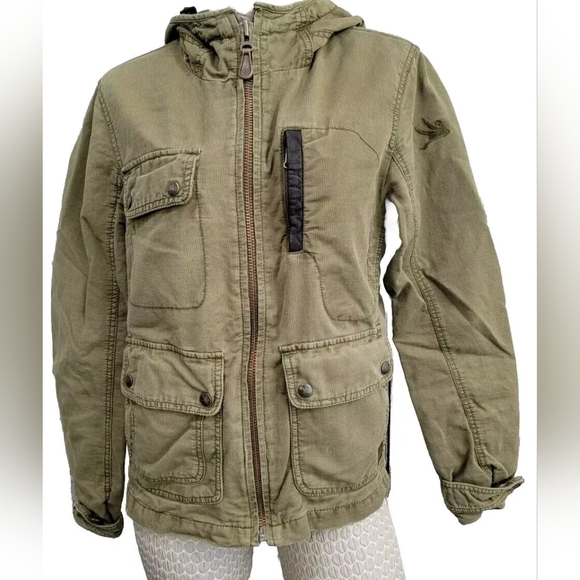 Women's Small I. Spiewak & Sons Army Green Lightweight Jacket Coat Parka EUC! - Picture 1 of 12